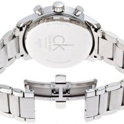  Shop Authentic Calvin Klein City Chronograph Black Dial Silver Steel Strap Watch for Men - K2G27143 - Luxxuri