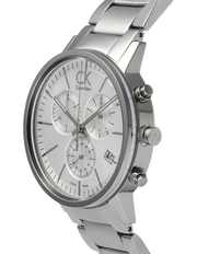  Shop Authentic Calvin Klein City White Dial Silver Steel Strap Watch for Men - K2G27146 - Luxxuri