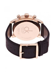  Shop Authentic Calvin Klein City Chronograph Grey Dial Brown Leather Strap Watch for Men - K2G276G3 - Luxxuri