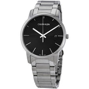  Shop Authentic Calvin Klein City Black Dial Silver Steel Strap Watch for Men - K2G2G14C - Luxxuri