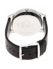  Shop Authentic Calvin Klein City Quartz Black Dial Black Leather Strap Watch for Men - K2G2G1C1 - Luxxuri