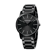 Shop Authentic Calvin Klein City Quartz Black Dial Black Steel Strap Watch for Men - K2G2G4B1 - Luxxuri
