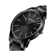  Shop Authentic Calvin Klein City Quartz Black Dial Black Steel Strap Watch for Men - K2G2G4B1 - Luxxuri