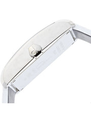  Shop Authentic Calvin Klein Window White Dial White Leather Strap Watch for Men - K2M21120 - Luxxuri