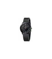  Shop Authentic Calvin Klein Minimal Black Dial Black Mesh Bracelet Watch for Women - K3M22421 - Luxxuri