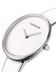  Shop Authentic Calvin Klein Seduce White Dial Two Tone Steel Strap Watch for Women - K4E2N116 - Luxxuri