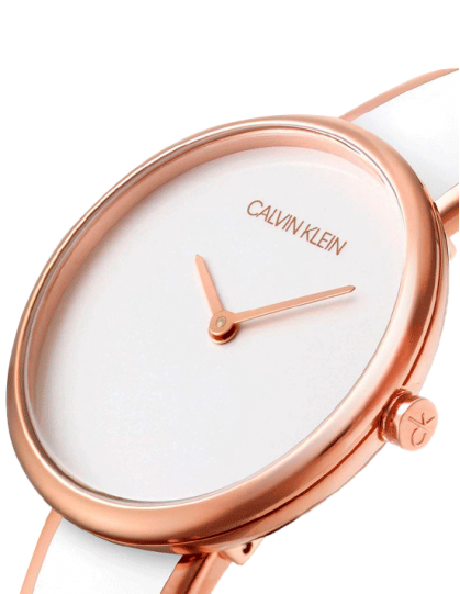  Shop Authentic Calvin Klein Seduce White Dial Two Tone Steel Strap Watch for Women - K4E2N616 - Luxxuri