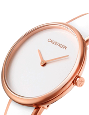  Shop Authentic Calvin Klein Seduce White Dial Two Tone Steel Strap Watch for Women - K4E2N616 - Luxxuri