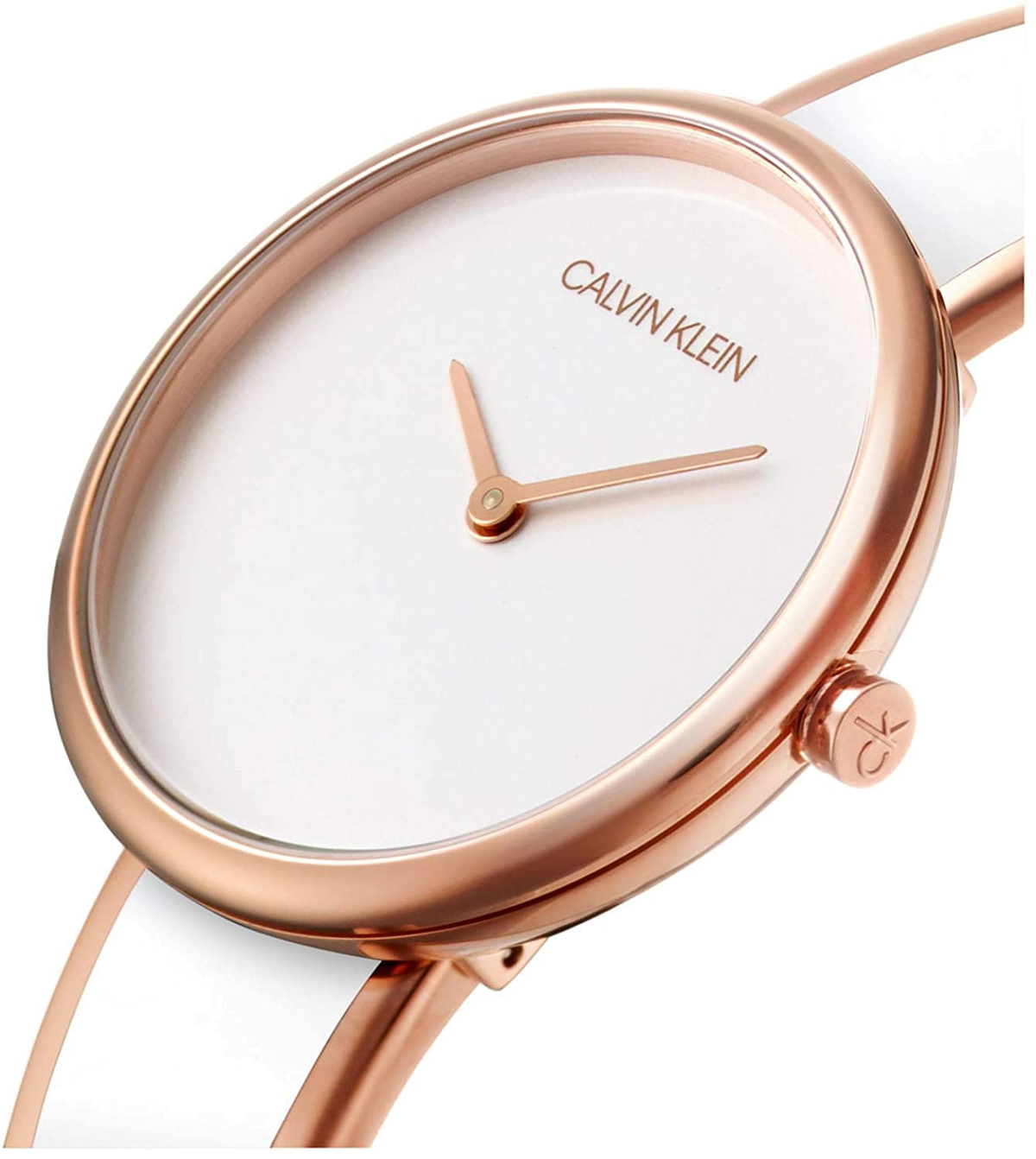  Shop Authentic Calvin Klein Seduce White Dial Two Tone Steel Strap Watch for Women - K4E2N616 - Luxxuri