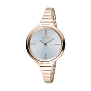  Shop Authentic Calvin Klein Lively White Dial Rose Gold Steel Strap Watch for Women - K4U23626 - Luxxuri