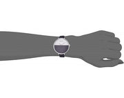 Shop Authentic Calvin Klein Rise White Grey Dial Black Leather Strap Watch for Women - K7A231C3 - Luxxuri