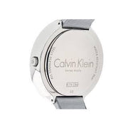  Shop Authentic Calvin Klein Chic Silver Dial White Leather Strap Watch for Women - K7N23UP8 - Luxxuri