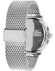  Shop Authentic Calvin Klein High Noon Black Dial Silver Mesh Bracelet Watch for Men - K8M21121 - Luxxuri