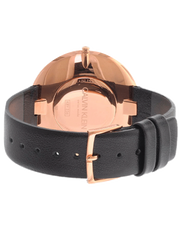  Shop Authentic Calvin Klein Full Moon Black Dial Black Leather Strap Watch for Women - K8Y236C1 - Luxxuri