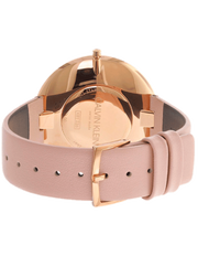  Shop Authentic Calvin Klein Full Moon Silver Dial Pink Leather Stap Watch for Women - K8Y236Z6 - Luxxuri