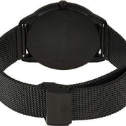  Shop Authentic Calvin Klein Minimal Black Dial Black Mesh Bracelet Watch for Men - K3M214B1 - Luxxuri