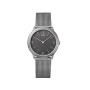  Shop Authentic Calvin Klein Minimal Grey Dial Silver Mesh Bracelet Watch for Men - K3M52154 - Luxxuri