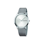  Shop Authentic Calvin Klein Minimal SIlver Dial Silver Mesh Bracelet Watch for Women - K3M221Y6 - Luxxuri