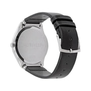  Shop Authentic Calvin Klein Minimal Diamonds Black Dial Black Leather Strap Watch for Men - K3M211CS - Luxxuri