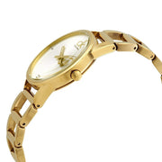  Shop Authentic Calvin Klein Stately White Dial Gold Steel Strap Watch for Women - K3G2352W - Luxxuri
