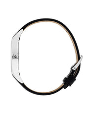  Shop Authentic Calvin Klein Rebel Black Grey Dial Black Leather Strap Watch for Women - K8P231C1 - Luxxuri