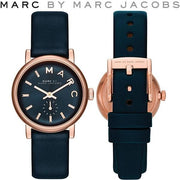  Shop Authentic Marc Jacobs Baker Navy Blue Dial Blue Leather Strap Watch for Women - MBM1331 - Luxxuri