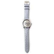  Shop Authentic Gucci G Timeless Automatic Mother of Pearl Dial Blue Leather Strap Watch For Women - YA1264113 - Luxxuri