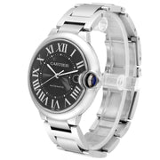  Shop Authentic Cartier Ballon Bleu de Cartier Black Dial Silver Steel Strap Watch for Men - W6920042 - Luxxuri