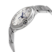  Shop Authentic Cartier Ballon Bleu De Cartier Silver Dial Silver Steel Strap Watch for Men - WSBB0049 - Luxxuri