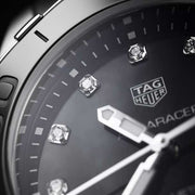  Shop Authentic Tag Heuer Aquaracer Quartz Mother of Pearl Black Dial Black NATO Strap Watch for Women - WAY131M.FT6092 - Luxxuri