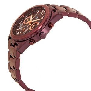  Shop Authentic Fossil Perfect Boyfriend Multifunction Maroon Dial Maroon Steel Strap Watch for Women - ES4110 - Luxxuri
