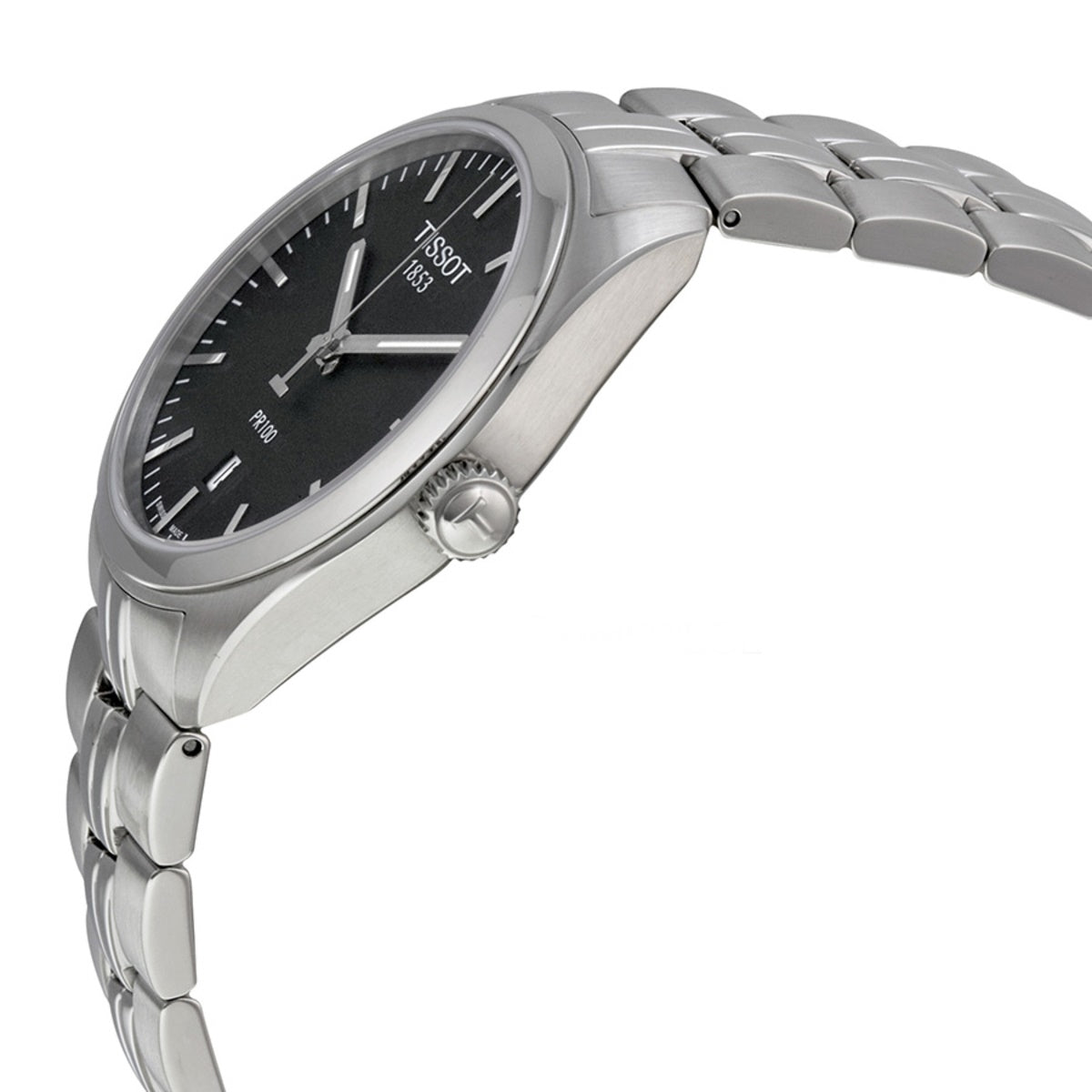 Shop Authentic Tissot PR 100 Sport Chic Quartz Stainless Steel Watch For Men - T101.410.11.051.00 - Luxxuri