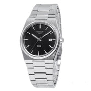  Shop Authentic Tissot PRX Quartz Black Dial Silver Steel Strap Watch For Men - T137.410.11.051.00 - Luxxuri