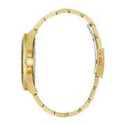 Shop Authentic Guess Odyssey Multifunction Black Dial Gold Steel Strap Watch For Men - W1107G4 - Luxxuri