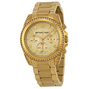  Shop Authentic Michael Kors Ritz Chronograph Gold Dial Gold Steel Strap Watch for Women - MK5676 - Luxxuri