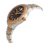  Shop Authentic Versace Hellenyium Brown Dial Two Tone Steel Strap Watch for Women - V12040015 - Luxxuri