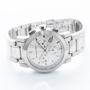  Shop Authentic Burberry The City White Dial Silver Steel Strap Watch for Men - BU9750 - Luxxuri