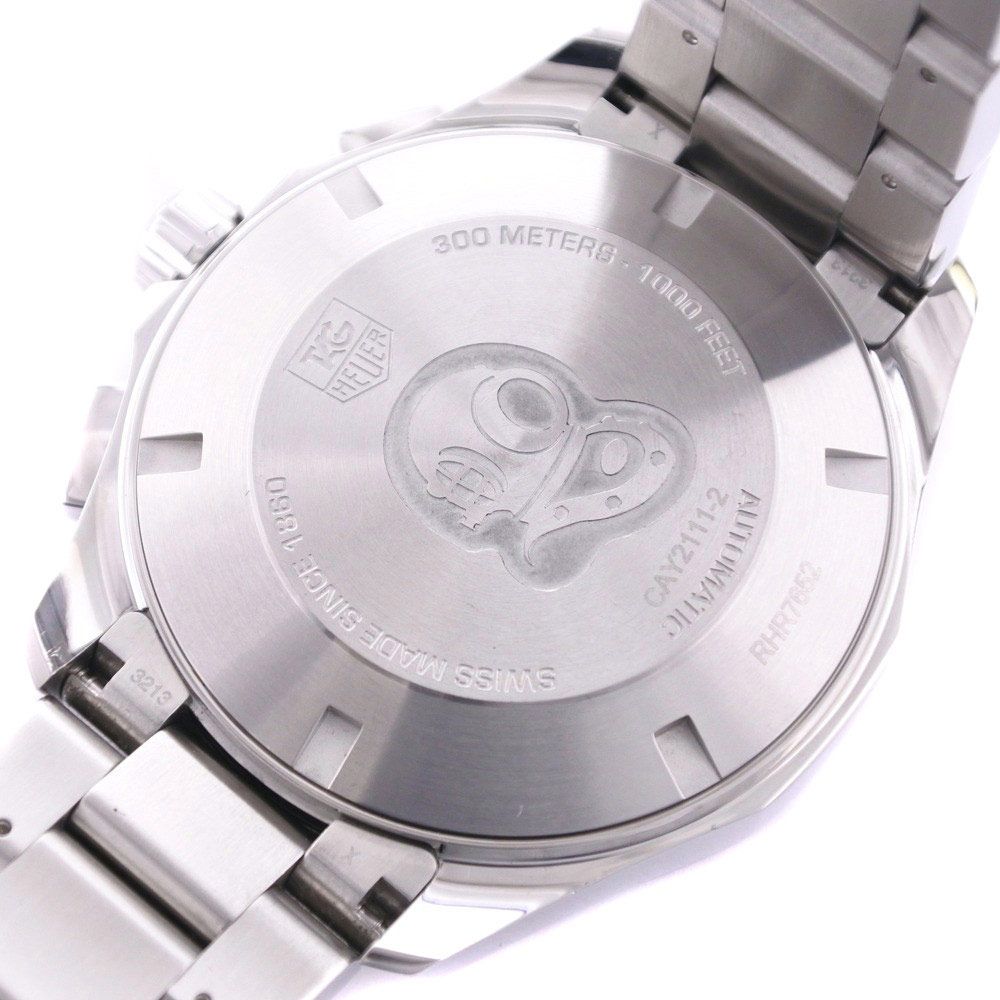  Shop Authentic Tag Heuer Aquaracer Caliber 16 Automatic Chronograph White Dial Silver Steel Strap Watch for Men - CAY2111.BA0927 - Luxxuri