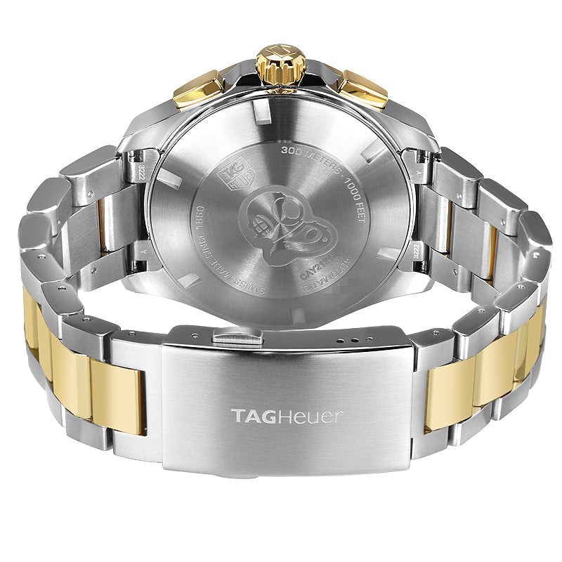  Shop Authentic Tag Heuer Aquaracer Caliber 16 Automatic White Dial Two Tone Steel Strap Watch for Men - CAY2121.BB0923 - Luxxuri