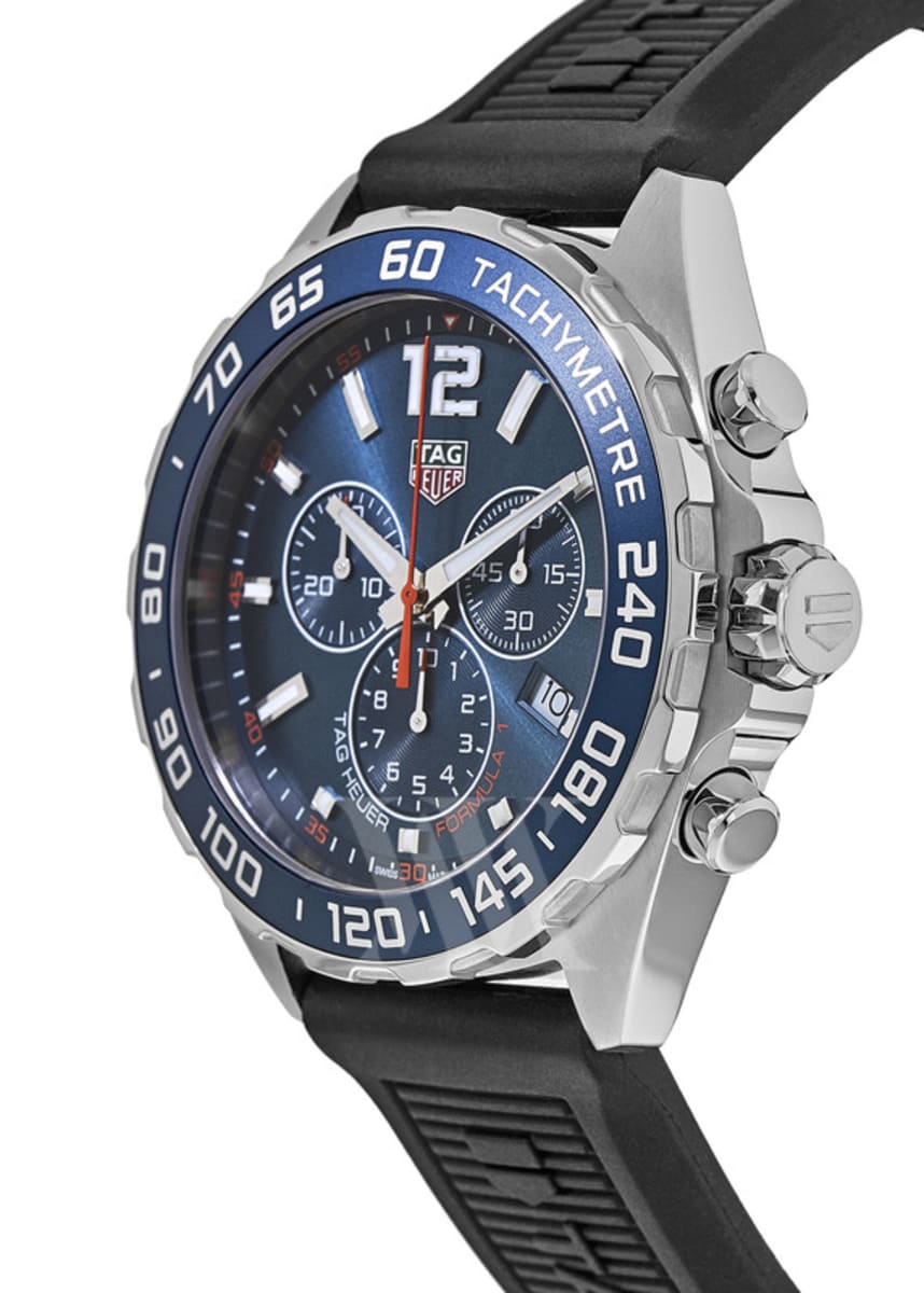  Shop Authentic Tag Heuer Formula 1 Blue Dial Black Rubber Strap Watch for Men - CAZ1014.FT8024 - Luxxuri