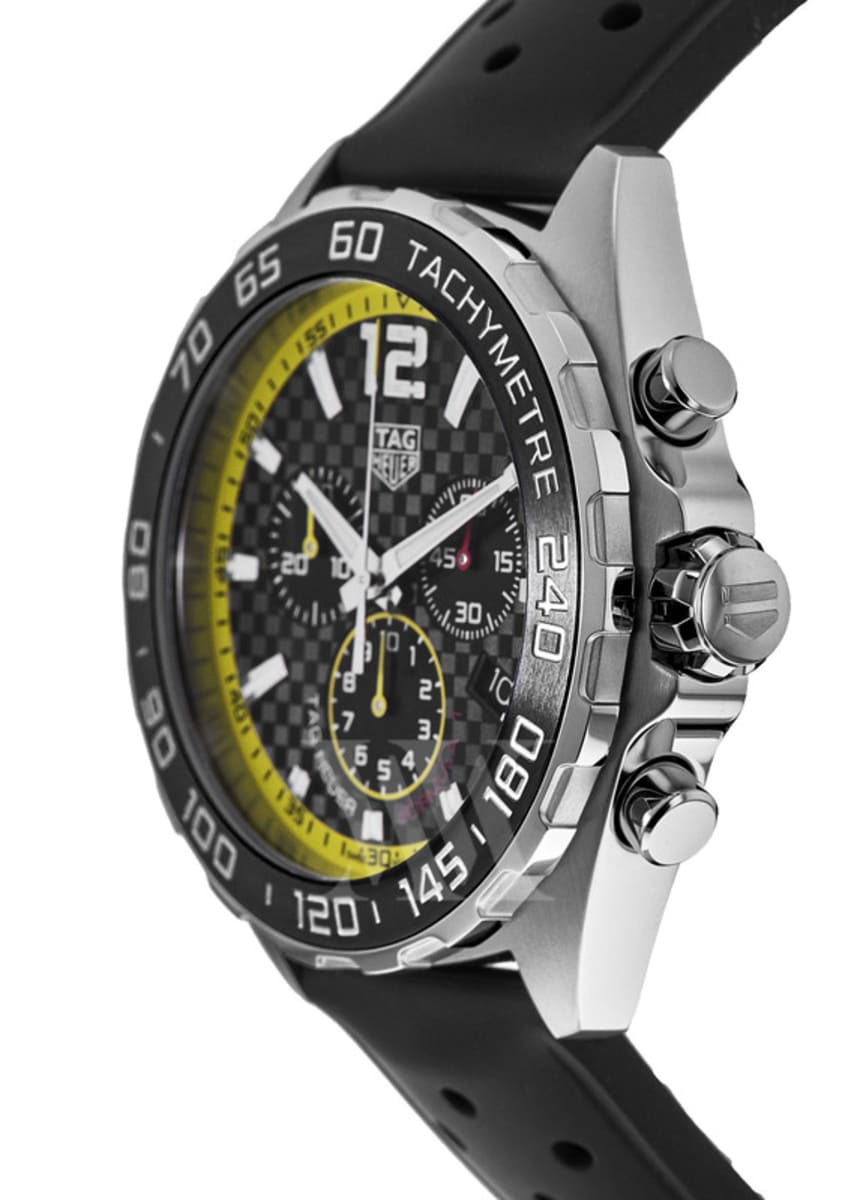  Shop Authentic Tag Heuer Formula 1 Chronograph Black Dial Black Rubber Strap Watch for Men - CAZ101AC.FT8024 - Luxxuri