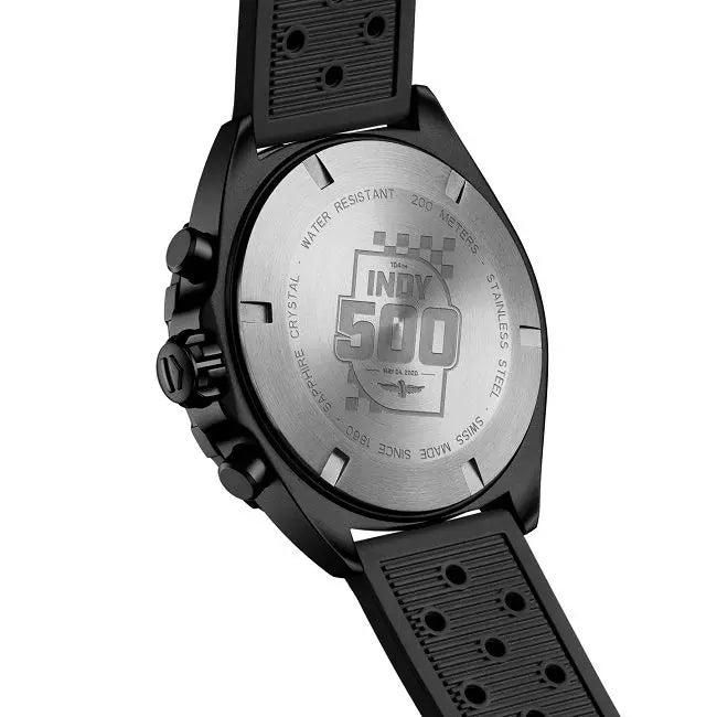  Shop Authentic Tag Heuer Formula 1 Indy 500 Limited Edition Chronograph Black Dial Black Rubber Strap Watch for Men - CAZ101AD.FT8024 - Luxxuri