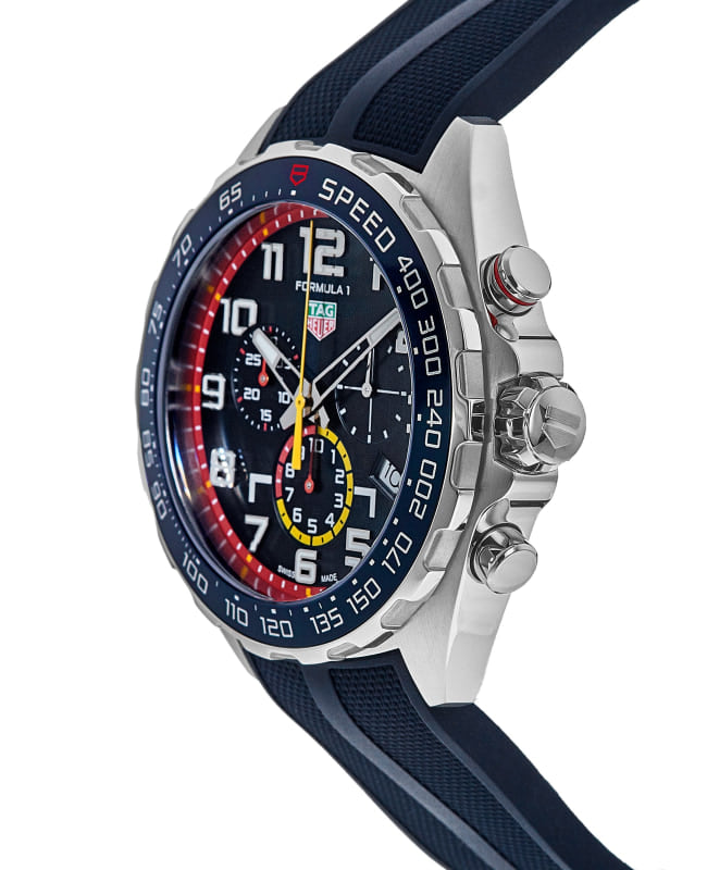 Shop Authentic Tag Heuer Formula 1 Red Bull Racing Chronograph Blue Dial Blue Rubber Strap Watch for Men - CAZ101AL.FT8052 - Luxxuri