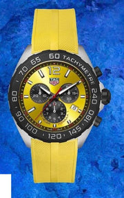  Shop Authentic Tag Heuer Formula 1 Yellow Dial Watch for Men - CAZ101AM.FT8054 - Luxxuri