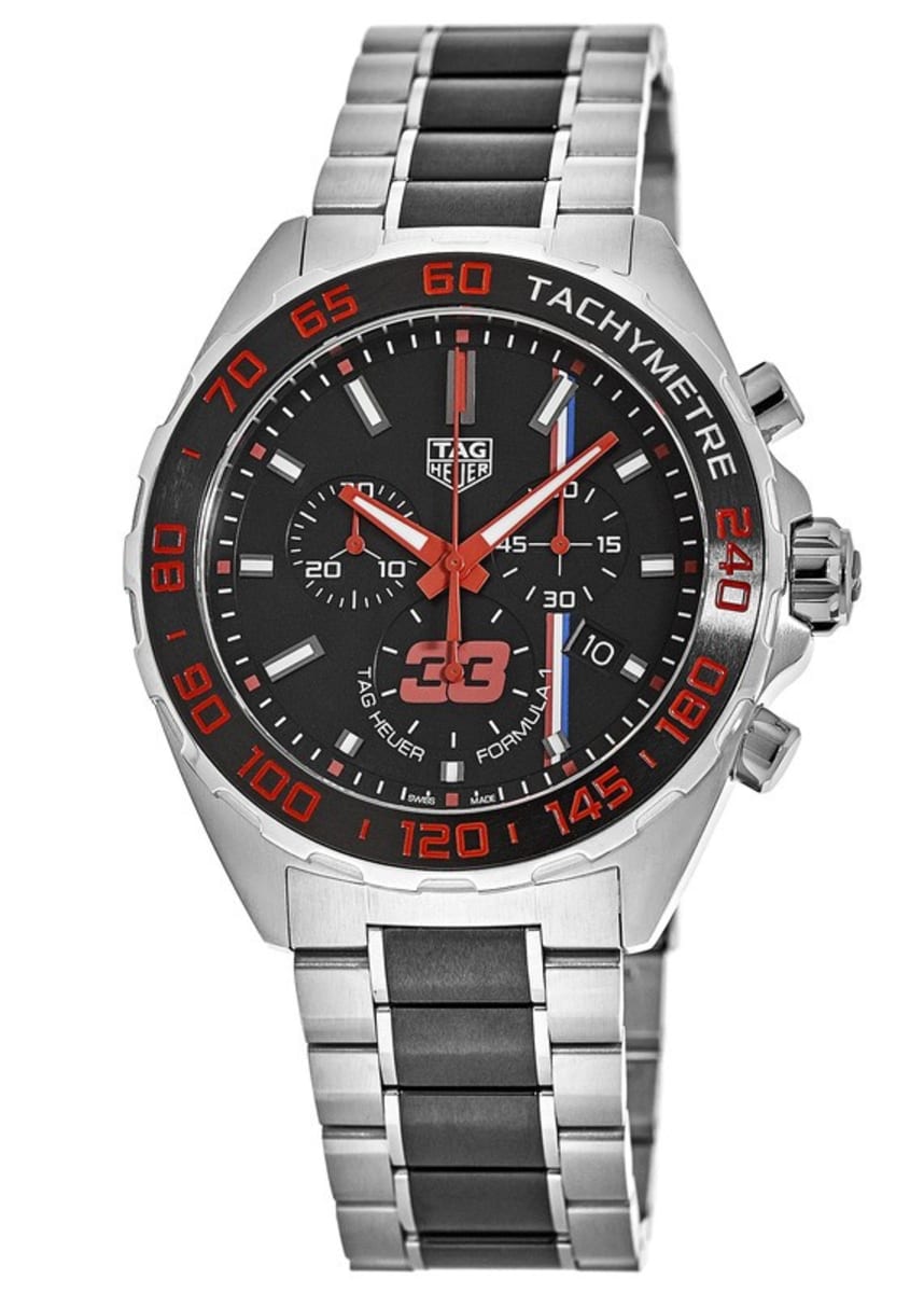  Shop Authentic Tag Heuer Formula 1 Max Verstappen Limited Edition Grey Dial Two Tone Steel Strap Watch for Gents - CAZ101U.BA0843 - Luxxuri