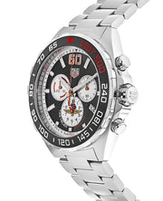  Shop Authentic Tag Heuer Formula 1 Indy 500 Special Edition Black Dial Silver Steel Strap Watch for Men - CAZ101V.BA0842 - Luxxuri