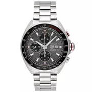  Shop Authentic Tag Heuer Formula 1 Automatic Chronograph Grey Dial Silver Strap Watch for Men - CAZ2012.BA0876 - Luxxuri