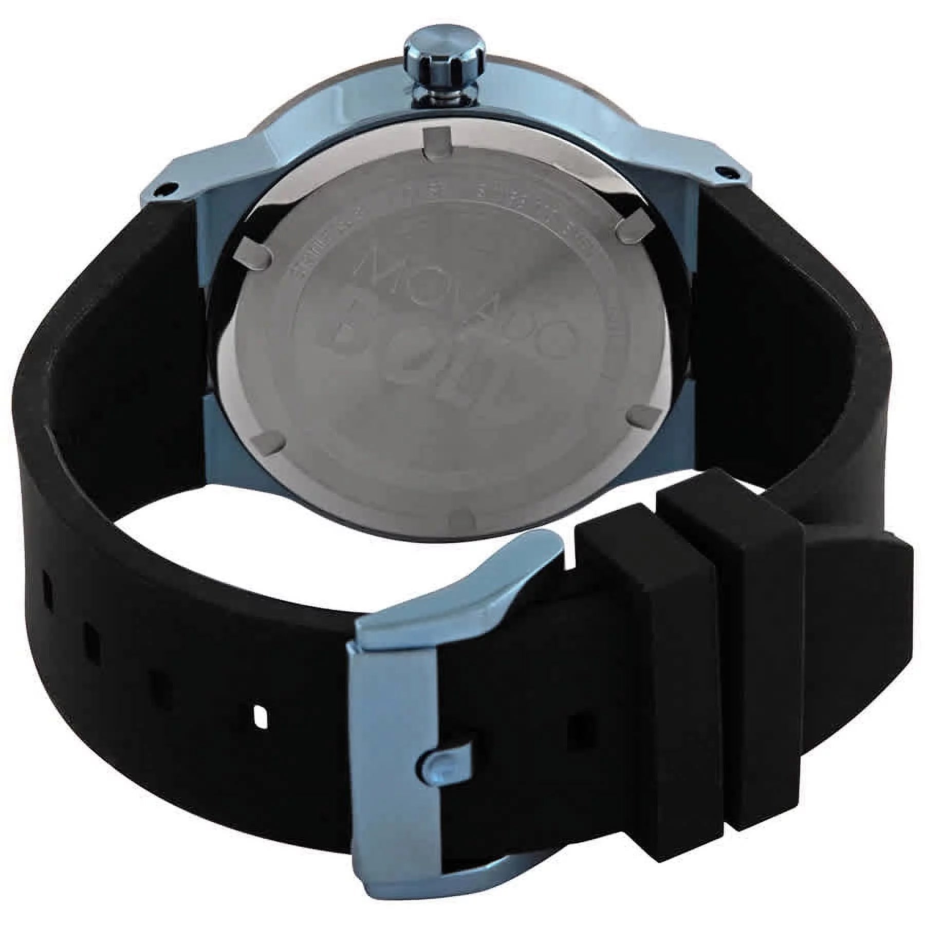  Shop Authentic Movado Bold Fusion Black Dial Black Rubber Strap Watch for Men - 3600626 - Luxxuri