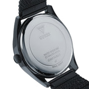  Shop Authentic Guess Analog Multifunction Black Dial Black Mesh Bracelet Watch for Men - GW0368G3 - Luxxuri