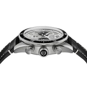  Shop Authentic Tag Heuer Autavia Chronometer Flyback Chronograph Silver Dial Black Leather Strap Watch for Men - CBE511B.FC8279 - Luxxuri